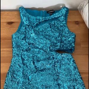 BEBE XS sequin dress